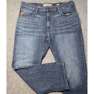 ARIAT Men's M4 Legacy Stretch Boot Cut Jeans Relaxed Fit Medium Wash Denim 40x32